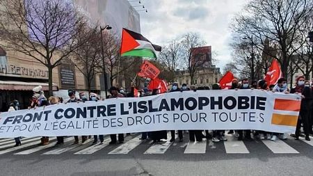Déclaration contre l’islamophobie et la loi sur le séparatisme
FUIQP, 21 mars 2021 
Place de la République, Paris